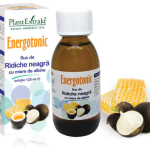 Energotonic Suc de Ridichie Neagra cu miere de albine * 125 ml