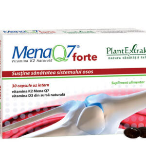 Mena Q7 Forte Vitamina K2 Naturala * 30 capsule