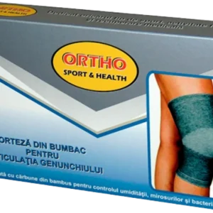 Ortho orteza din bumbac pentru articulatia genunchiului