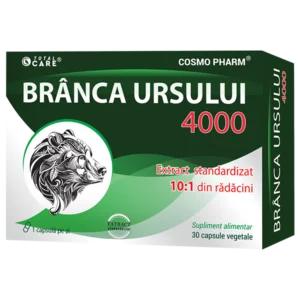 Branca Ursului- afrodisiac pentru femei si barbati- Cosmo Pharm